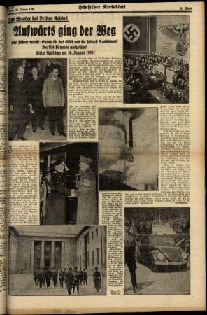Dritte Ausgabe vom Montag, den 30. Januar 1939.