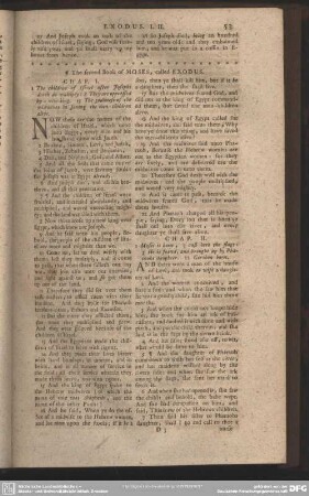 The second Book of Moses, called Exodus
