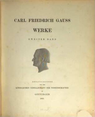 Werke, 2. Theorematis arithmetici : demonstratio nova
