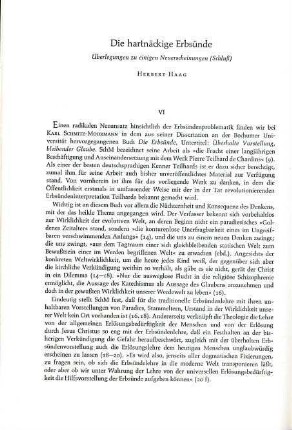 70-86 Die hartnäckige Erbsünde