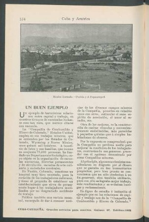 México ilustrado. - Puebla y el Popocatepetl. [Fotografía]