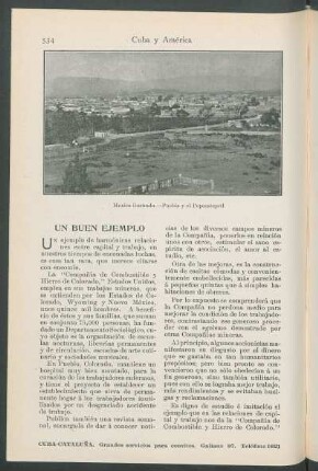 México ilustrado. - Puebla y el Popocatepetl. [Fotografía]