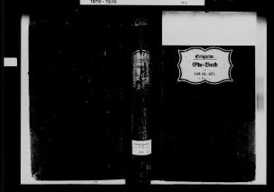 Ötigheim, katholische Gemeinde: Heiratsbuch 1809-1870