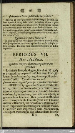 Periodus VII. Herodiadum