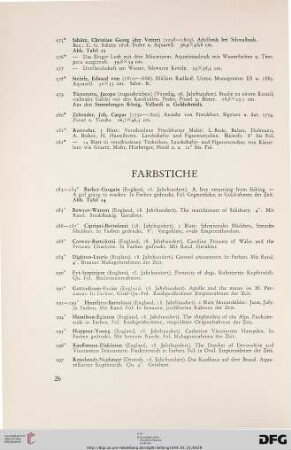 Farbstiche (Nr. 283-324)
