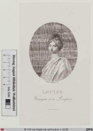 Bildnis Luise, Königin von Preußen, geb. Prinzessin von Mecklenburg-Strelitz