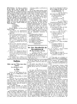 Aus dem Jahresbericht der Oberschulbehörde für das Schuljahr 1891/92 : (Fortsetzung statt Schluß) ; [(Schluß folgt)]