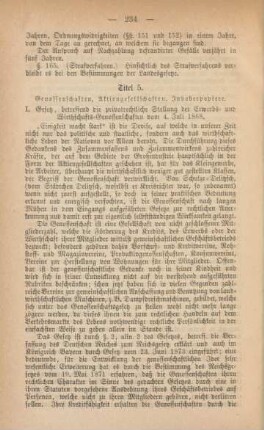 Titel 5. Genossenschaften, Aktiengesellschaften, Inhaberpapiere