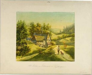Mühle in Dittersbach im Erzgebirge (Frankenberg-Dittersbach?)