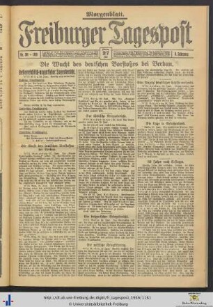 27.06.1916 (Morgenblatt)