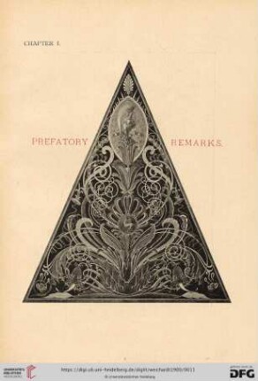 Chapter I. Prefatory Remarks
