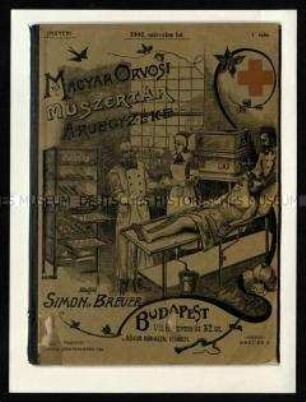 Katalog über ungarische medizinische Instrumente 1902