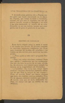 IX - Heroísmo de Pardaillán