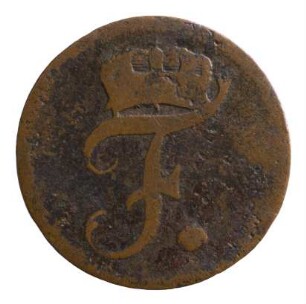 Münze, Pfennig, 1753