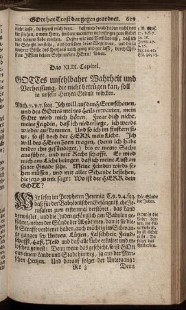 Das XLIX. Capitel. - Das LI. Capitel.