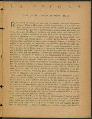 [Parte primera]