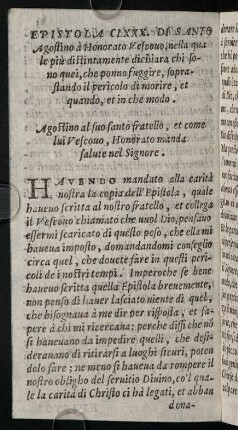 83v-95r, Epistola CLXXX. di Santo Agostino ...