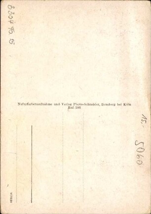 Bensberg, Schloß NP.E.A.
