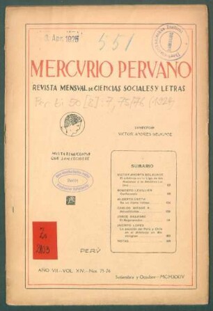 19240007075: Año 7.1924=Nr. 75/76