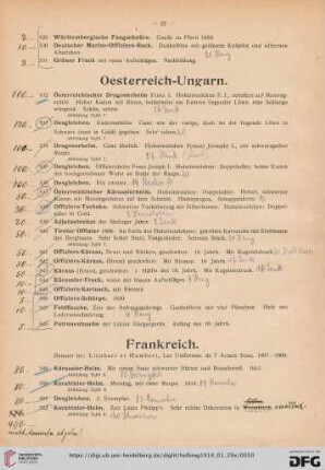 Frankreich (Nr. 549-632)