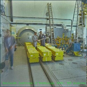 Brennelement-Anlieferung für die Kompakte Natriumgekühlte Kernenergieanlage (KNK)