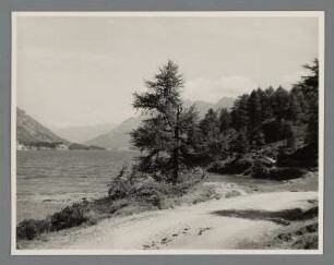 Felsmassiv am Silser See