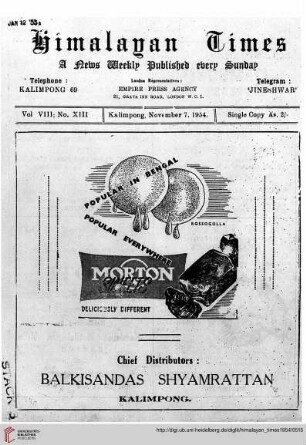 No. XIII (07 November 1954)
