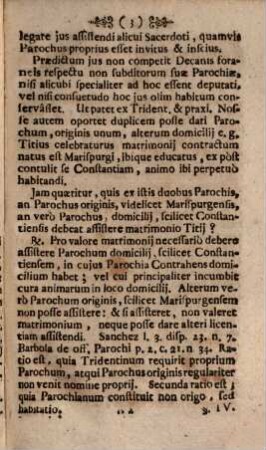 Instructio parochi pro assistentia SS. contractuum solemnium sponsalium et matrimonii