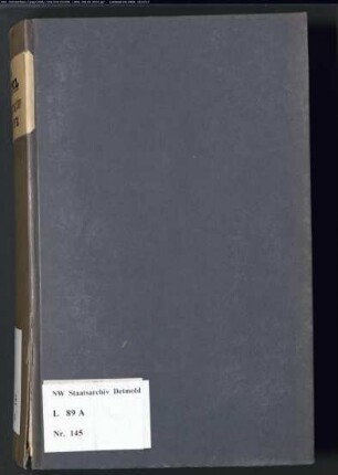 Gogerichtsregister Amt Horn