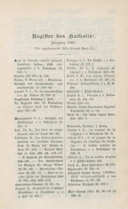 577-582 Register Jahrgang 1900