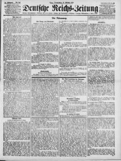 Deutsche Reichs-Zeitung. 1871-1934