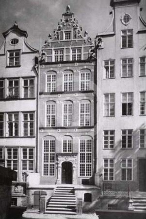 Fassade von Bürgerhaus Frauengasse 36 in Danzig