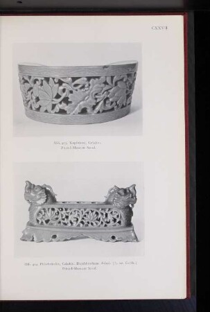 Abb. 404. Pinselständer, Celadon. Durchbrochene Arbeit. (1/2 nat. Größe.) Prinz-I-Museum Seoul.