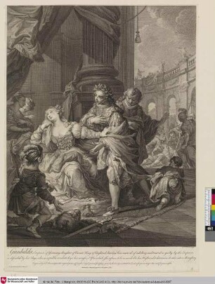 Gunhilda, Empress of Germany, daughter of Canute King of England