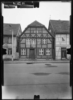 Parchim, Mühlenstraße. Wohnhaus. Straßenfront