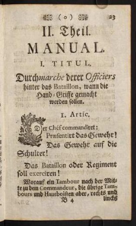23-60, II. Theil. Manual.