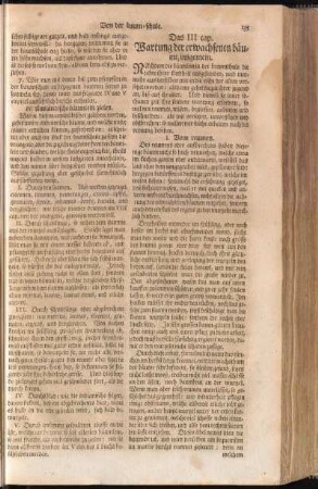 Das III. cap. Wartung der erwachsenen bäume insgemein