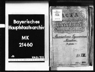 München. Maximiliansgymnasium. In genere.