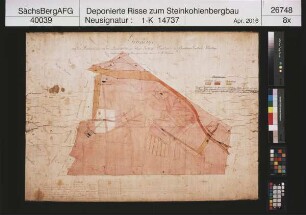 Kästner, Gotthilf, Steinkohlenwerk, Bockwa, Baue auf dem Lehekohlenflöz im Grundfeld (Kohlenberg)