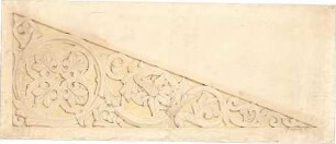 Reiffenstuel, Michael; Studienblatt - Giebelfeld (Ansicht)