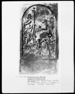 Epitaph des Kanonikus Senfft von Sulpurg (gestorben 1515)