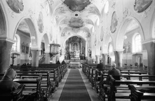Hochsal: Alte Hotzenkirche, Innenansicht
