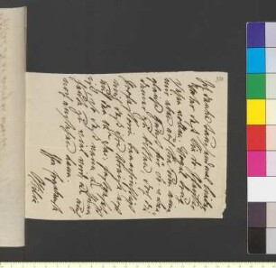 Brief von Goethe, Ottilie von geb. von Pogwisch an Goethe, Johann Wolfgang von