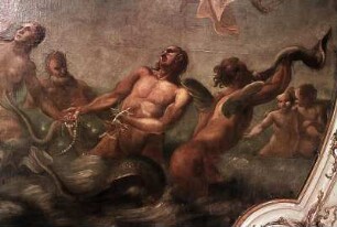 Deckenbild mit dem Triumph der Galatea