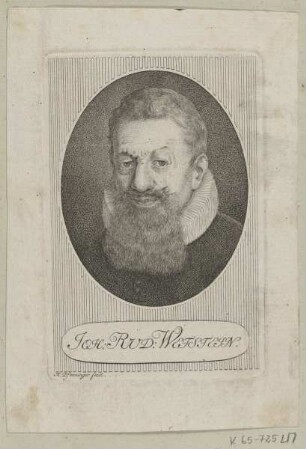 Bildnis des Joh: Rud: Wetstein