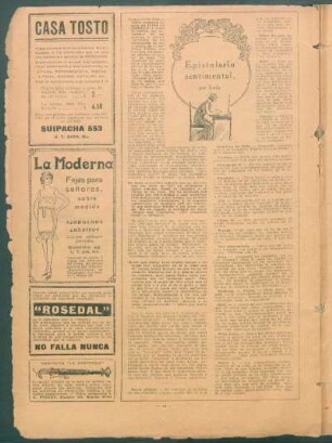 Epistolario sentimental.