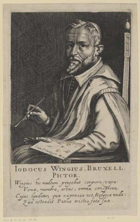 Bildnis des Iodocus Wingius