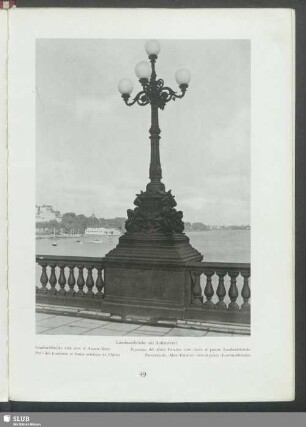 Lombardsbrücke mit Außenalster