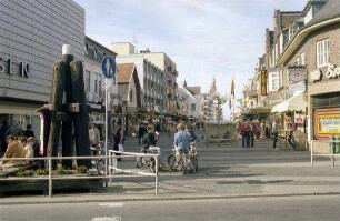 Westerland: Fußgängerzone Friedrichstraße