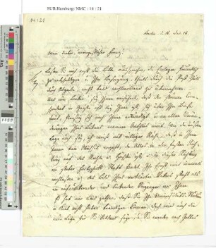 Brief an Franz Claudius